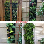 Wall Hanging Planter Space-Saving Breathable Fabric & Drainage