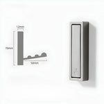 Wall Hook Foldable Adhesive-Mounted Space-Saving
