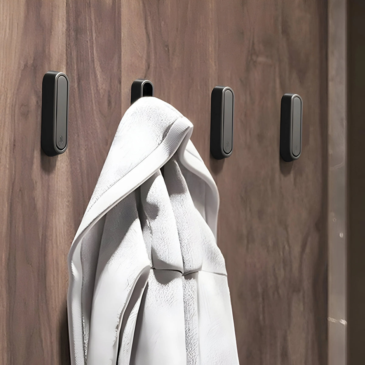 Wall Hook Foldable Aluminum Adhesive-Mounting