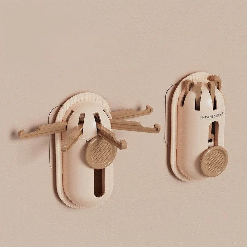 Wall Hook Foldable Self-Adhesive Space-Saving