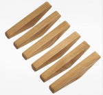 Wall Hook Set Solid Wood Two-Tone Design