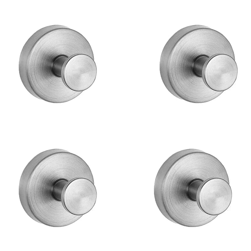 Wall Hook Stainless Steel Twist-Lock Suction Mount 15 Lb
