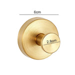 Wall Hook Stainless Steel Twist-Lock Suction Mount 15 Lb
