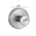 Wall Hook Stainless Steel Twist-Lock Suction Mount 15 Lb