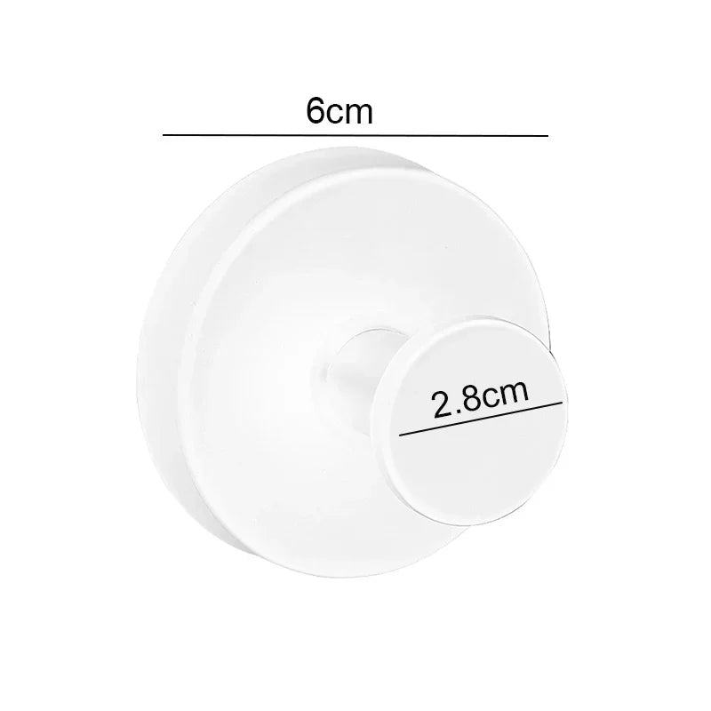 Wall Hook Stainless Steel Twist-Lock Suction Mount 15 Lb