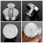Wall Hook Stainless Steel Twist-Lock Suction Mount 15 Lb