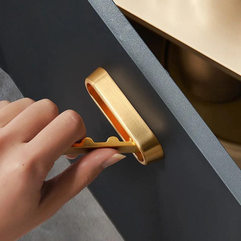 Wall Hooks Space-Saving & Foldable Heavy-Duty Metal