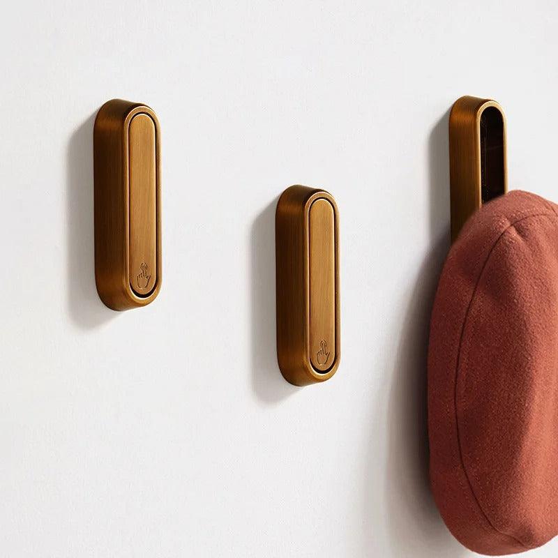 Wall Hooks Space-Saving & Foldable Heavy-Duty Metal