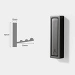 Wall Hooks Space-Saving & Foldable Heavy-Duty Metal