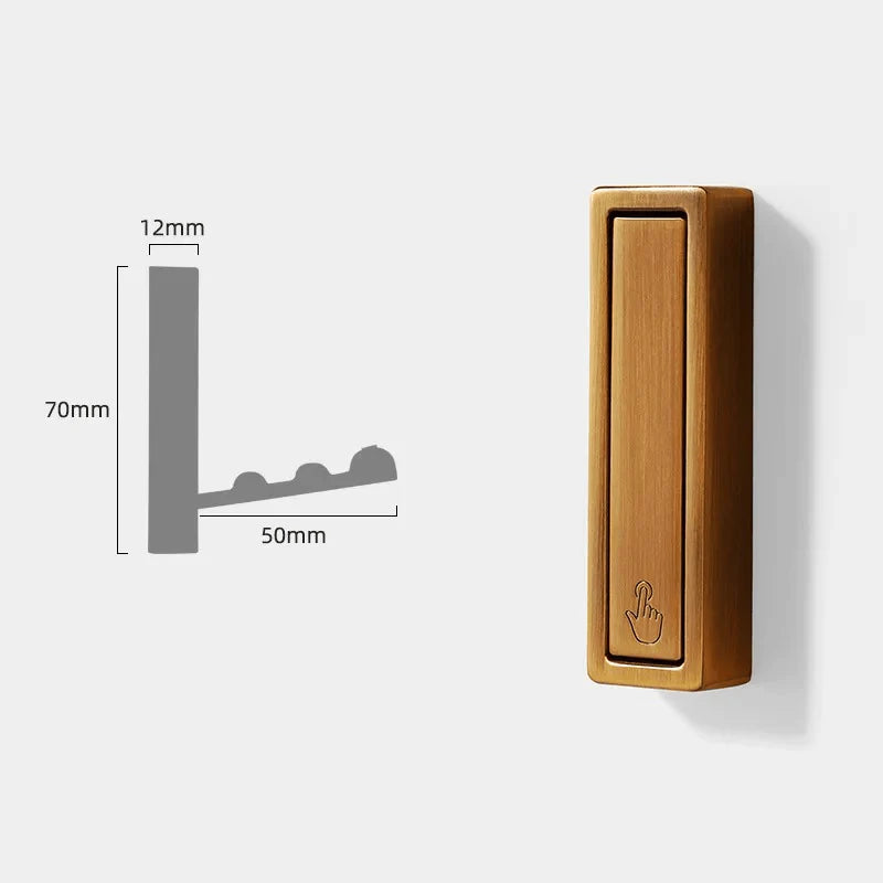 Wall Hooks Space-Saving & Foldable Heavy-Duty Metal