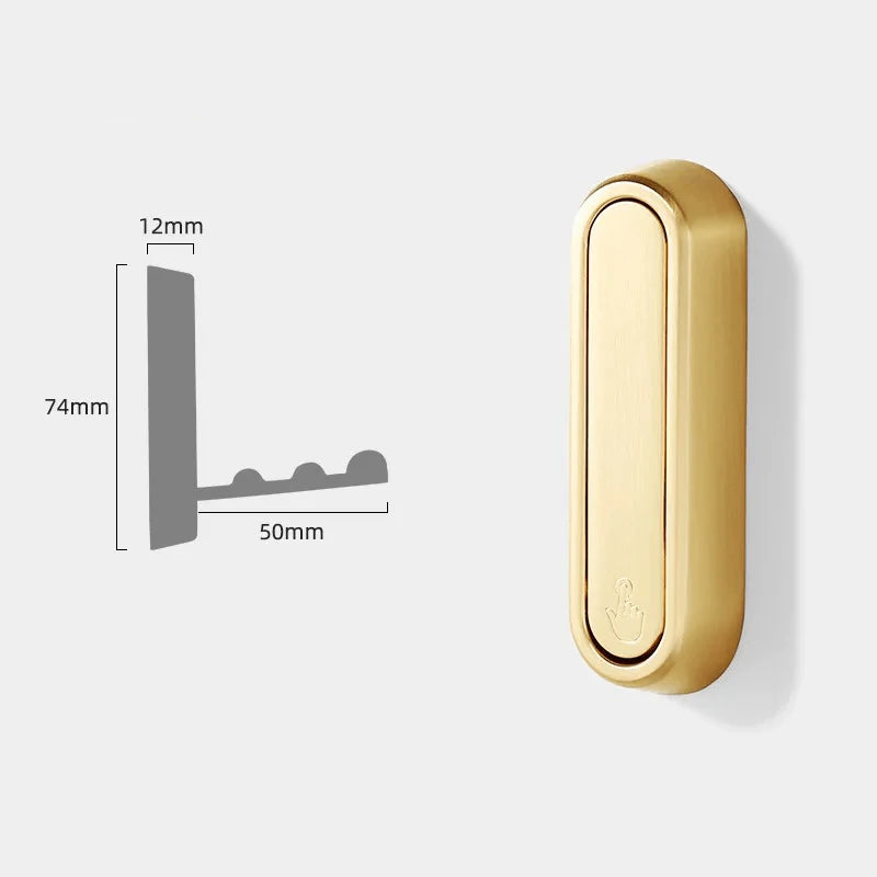 Wall Hooks Space-Saving & Foldable Heavy-Duty Metal