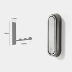 Wall Hooks Space-Saving & Foldable Heavy-Duty Metal
