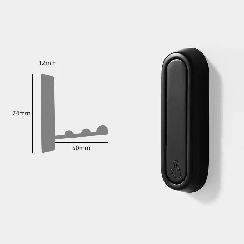 Wall Hooks Space-Saving & Foldable Heavy-Duty Metal