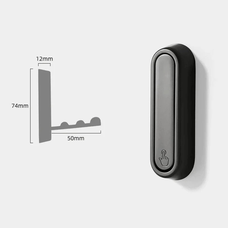 Wall Hooks Space-Saving & Foldable Heavy-Duty Metal