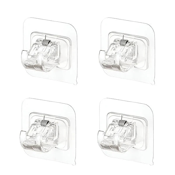 Wall Hooks Tool-Free Clip-On Anti-Slip Grip