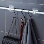 Wall Hooks Tool-Free Clip-On Anti-Slip Grip