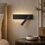Wall Lamp 360° Rotatable Head Adjustable Brightness Warm & Cool LED Light