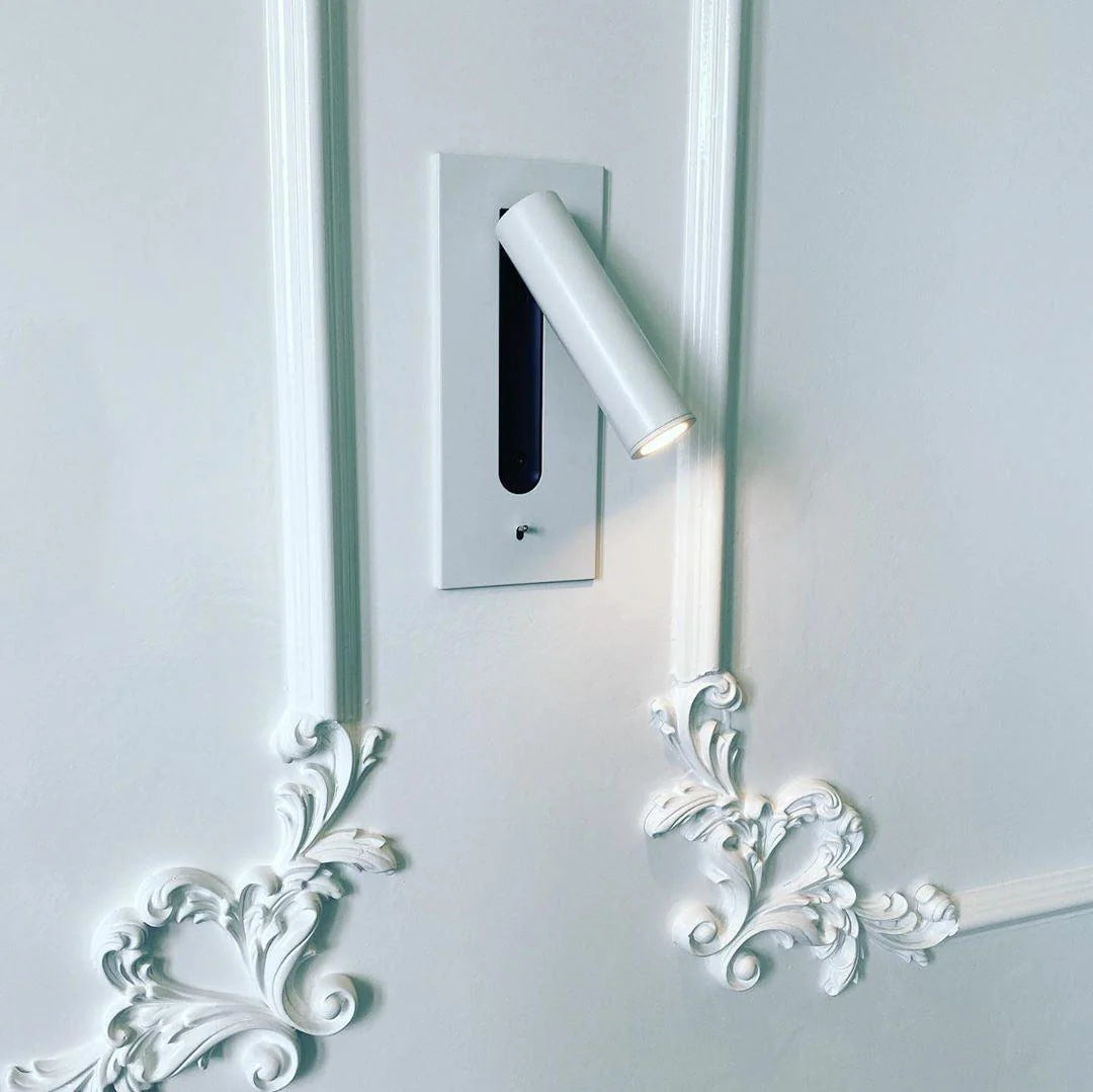 Wall Lamp Aluminum Integrated LED Adjustable Color Temperature Switch Control