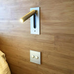 Wall Lamp Aluminum Integrated LED Adjustable Color Temperature Switch Control