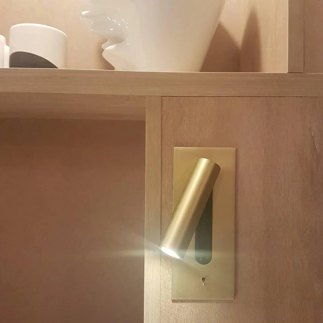 Wall Lamp Aluminum Integrated LED Adjustable Color Temperature Switch Control