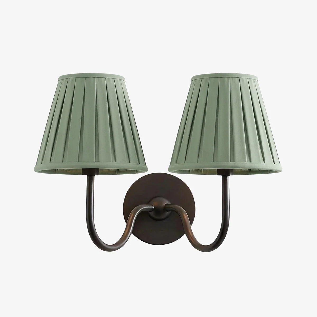 Wall Lamp Dimmable Fabric Shade Hardwired Indoor Fixture
