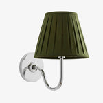 Wall Lamp Dimmable Fabric Shade Hardwired Indoor Fixture