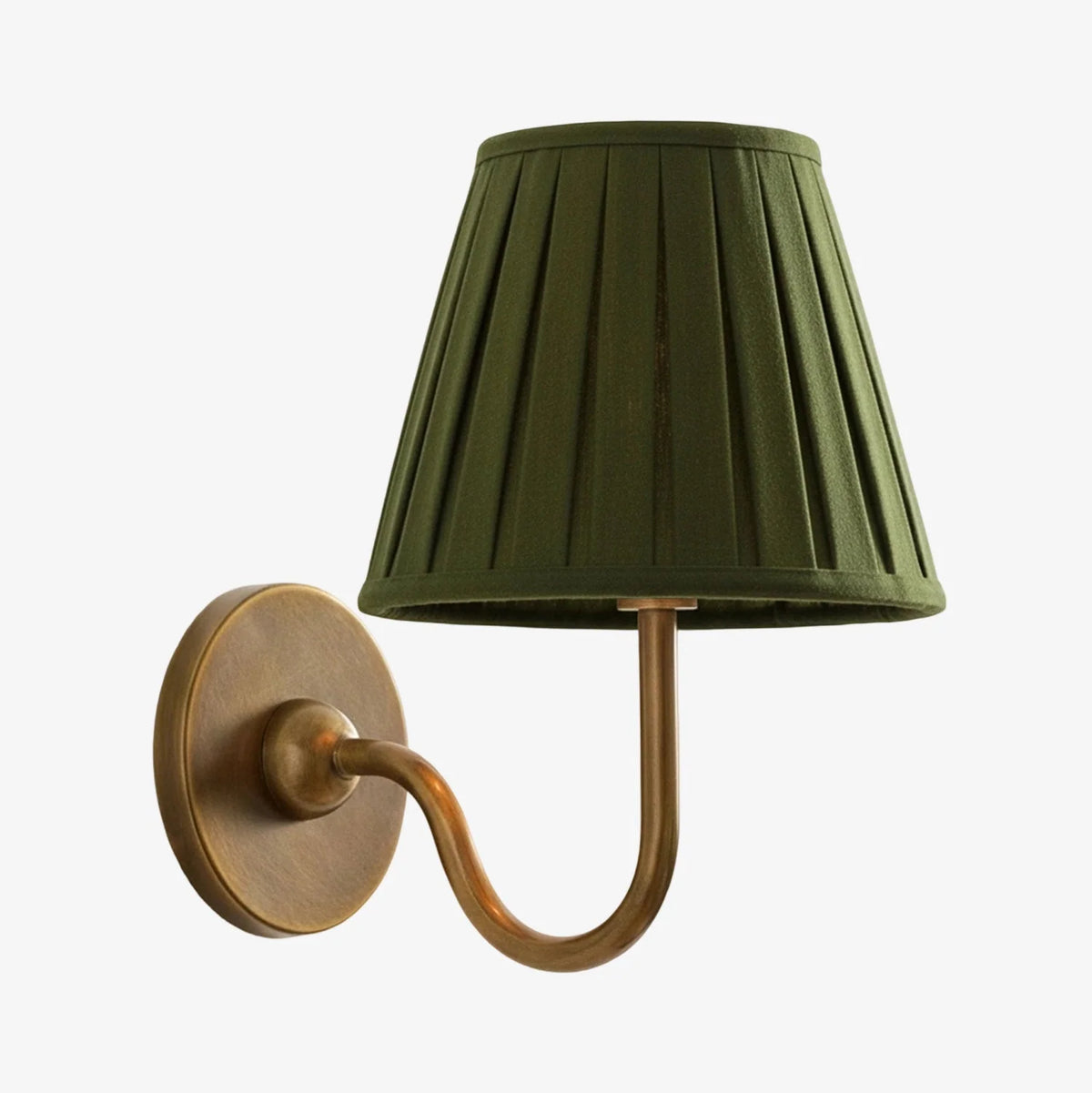 Wall Lamp Dimmable Fabric Shade Hardwired Indoor Fixture