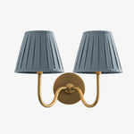 Wall Lamp Fabric Shade Dimmable Soft Diffused Light