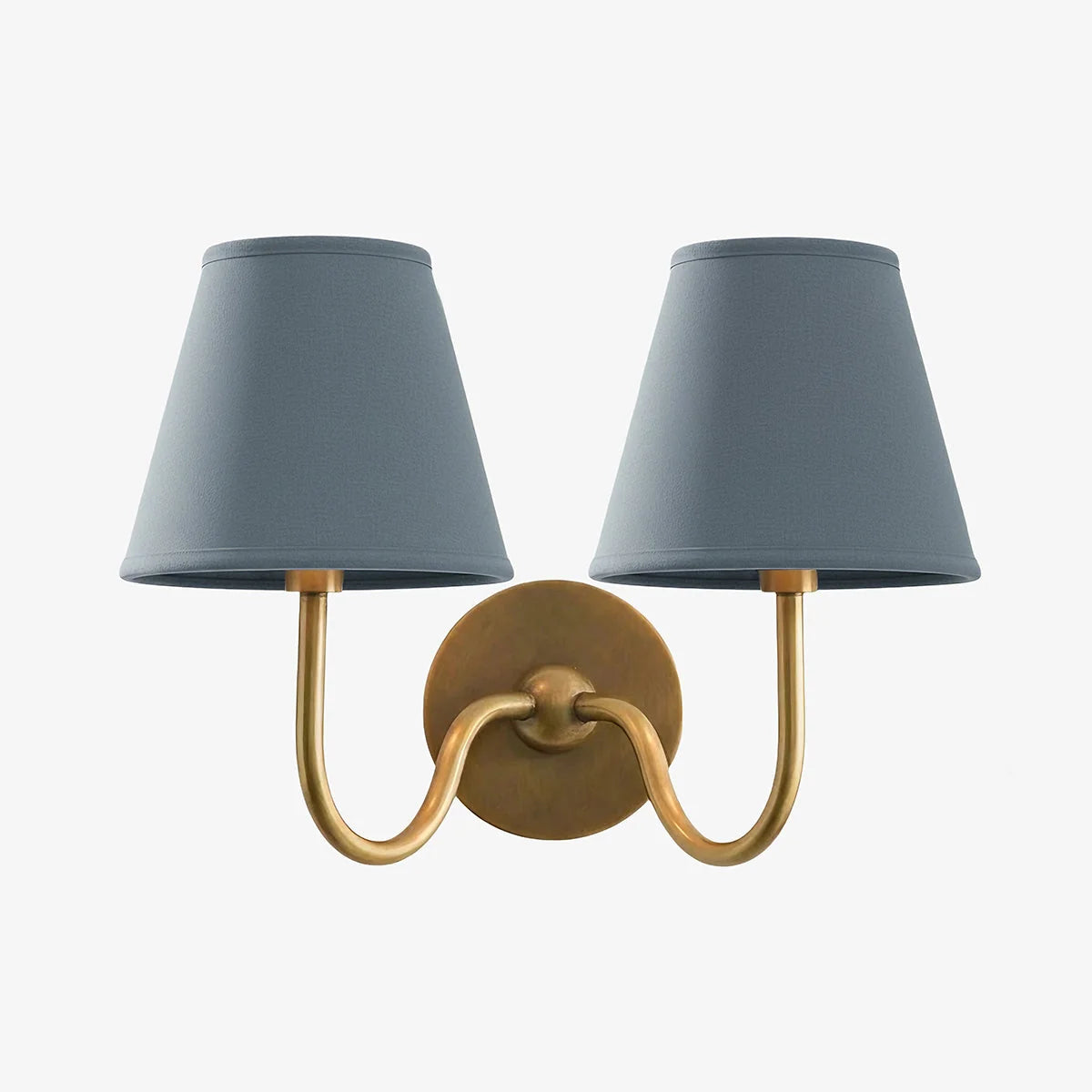 Wall Lamp Fabric Shade Dimmable Soft Diffused Light