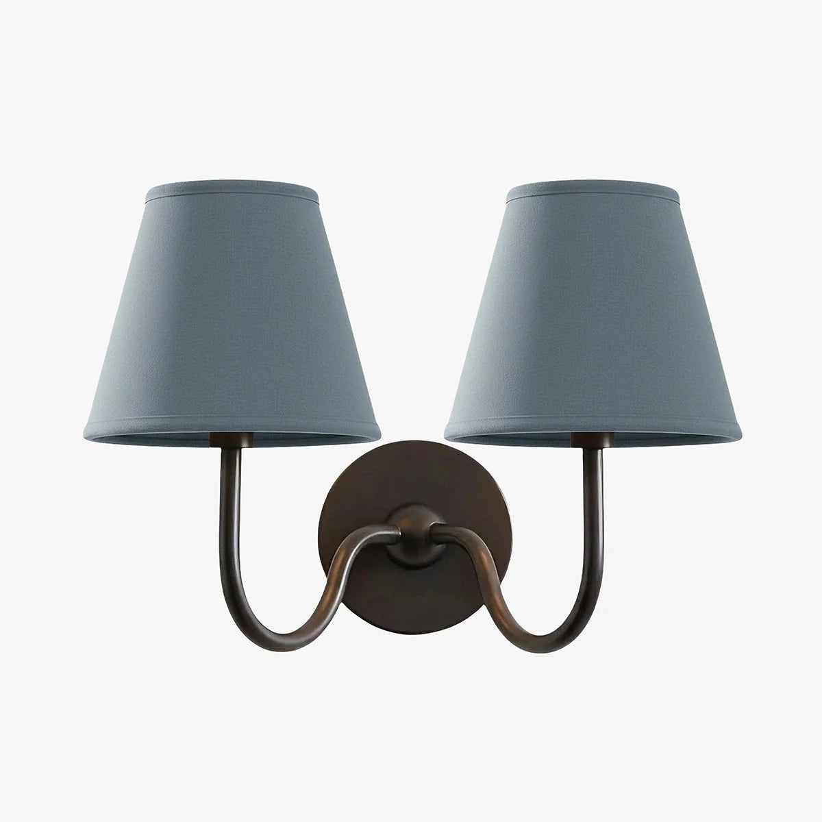 Wall Lamp Fabric Shade Dimmable Soft Diffused Light