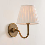 Wall Lamp Fabric Shade Dimmable Soft Diffused Light