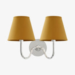 Wall Lamp Fabric Shade Dimmable Soft Diffused Light