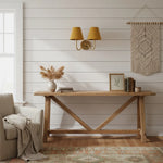 Wall Lamp Fabric Shade Dimmable Soft Diffused Light