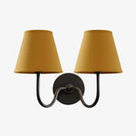 Wall Lamp Fabric Shade Dimmable Soft Diffused Light