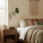 Wall Lamp Fabric Shade Dimmable Soft Diffused Light