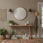 Wall Lamp Fabric Shade Dimmable Soft Diffused Light
