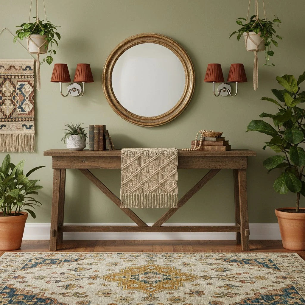 Wall Lamp Fabric Shade Dimmable Soft Diffused Light