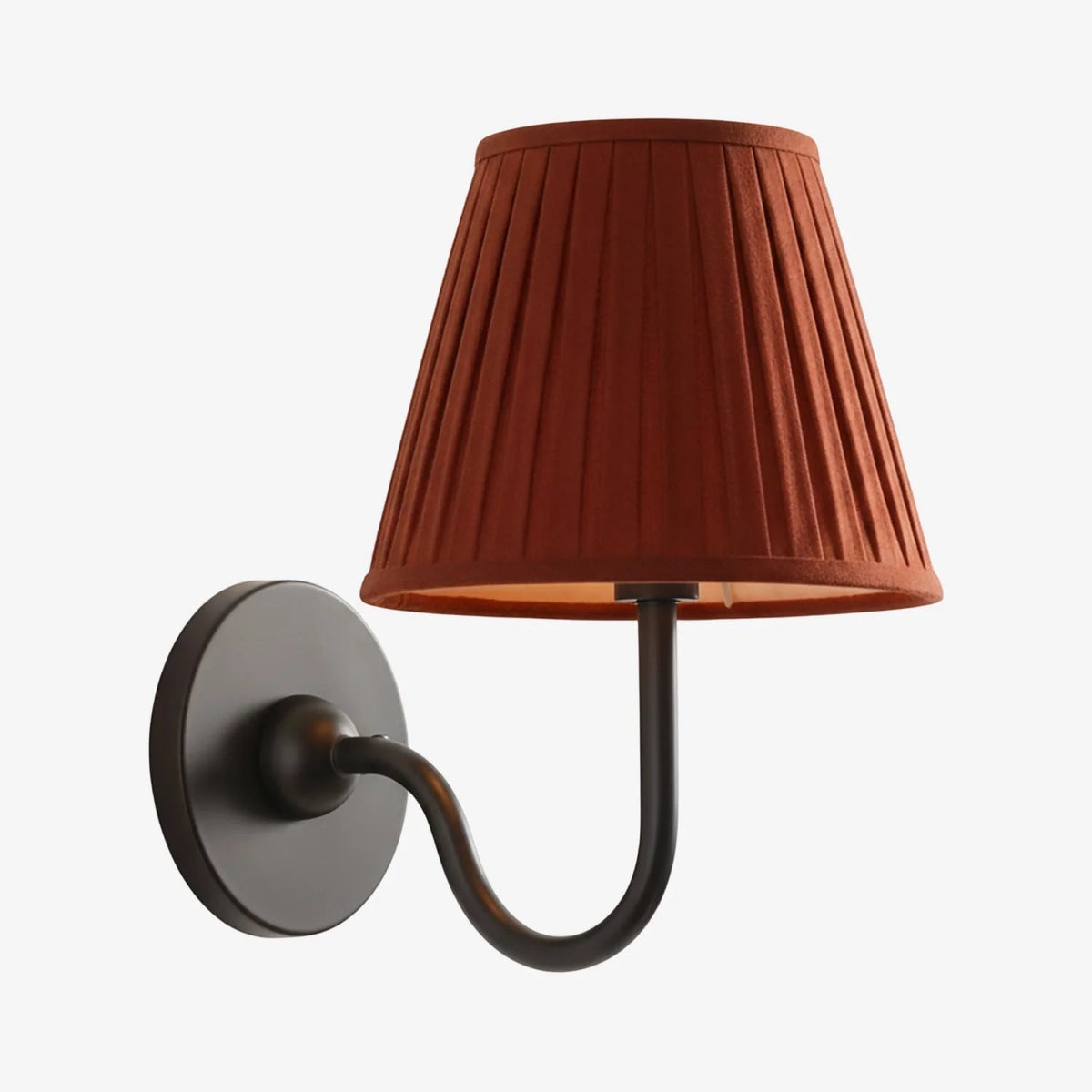 Wall Lamp Fabric Shade Dimmable Soft Diffused Light