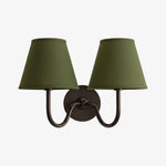 Wall Lamp Fabric Shade Dimmable Soft Diffused Light