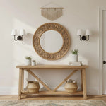 Wall Lamp Fabric Shade Dimmable Soft Diffused Light