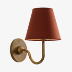 Wall Lamp Fabric Shade Dimmable Soft Diffused Light