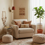 Wall Lamp Fabric Shade Dimmable Soft Diffused Light