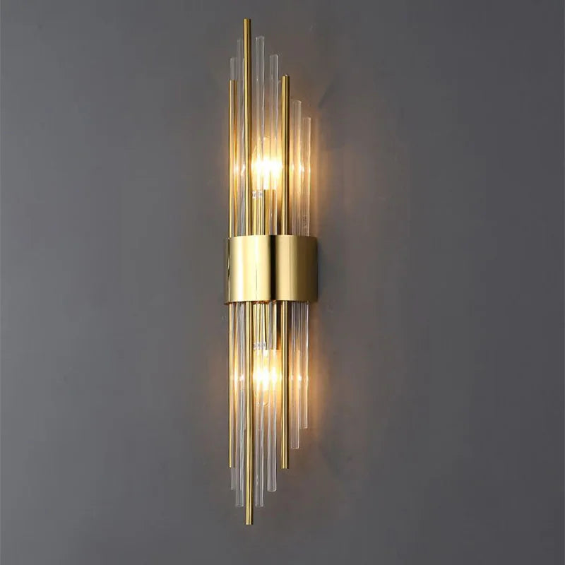 Wall Lamp Gold Finish LED Warm & Cool White