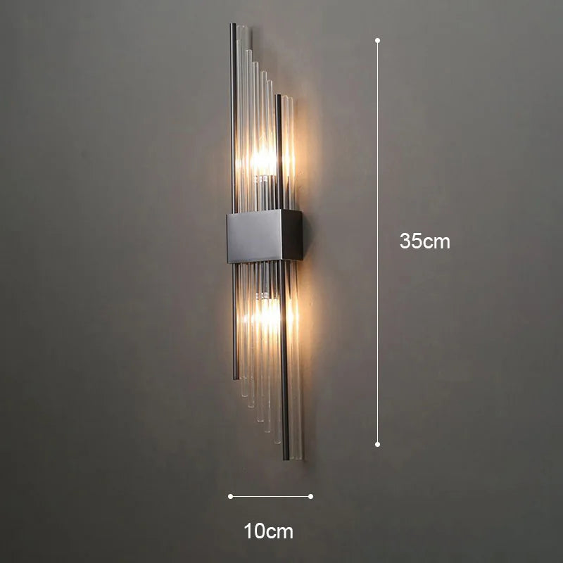 Wall Lamp Gold Finish LED Warm & Cool White