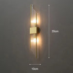 Wall Lamp Gold Finish LED Warm & Cool White
