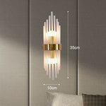 Wall Lamp Gold Finish LED Warm & Cool White