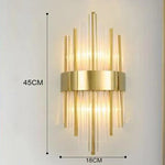 Wall Lamp Gold Finish LED Warm & Cool White