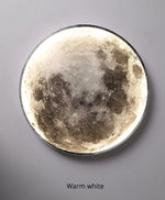 Wall Lamp Minimalist Moon Dimmable LED & Remote