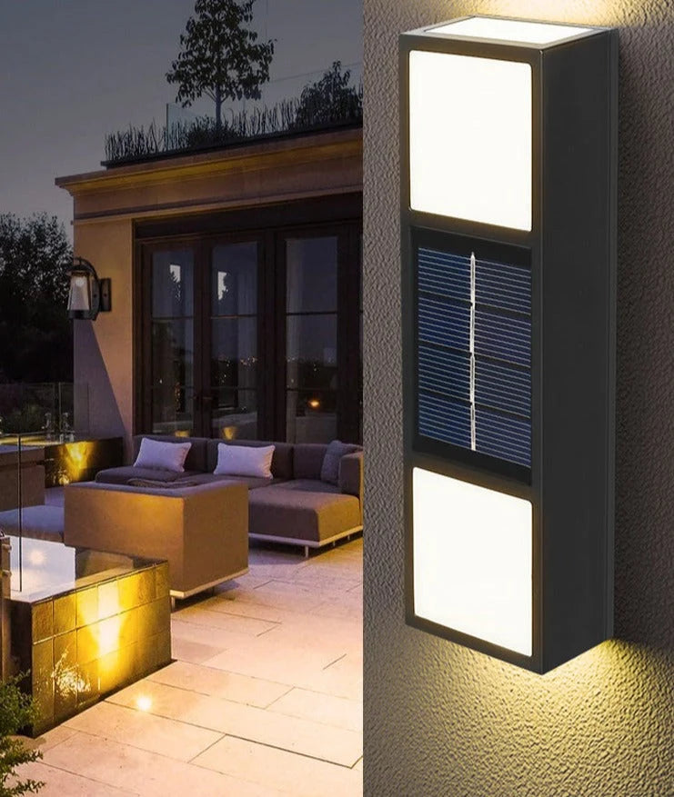 Wall Lamp Solar-Powered Auto Sensor IP65
