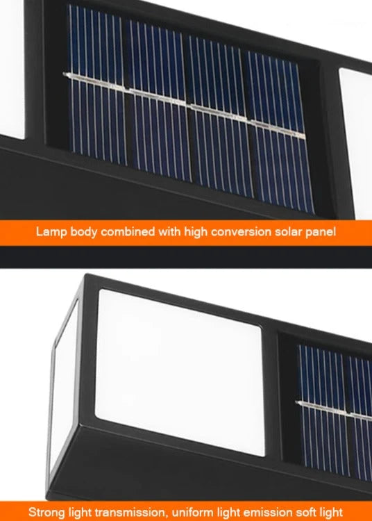 Wall Lamp Solar-Powered Auto Sensor IP65